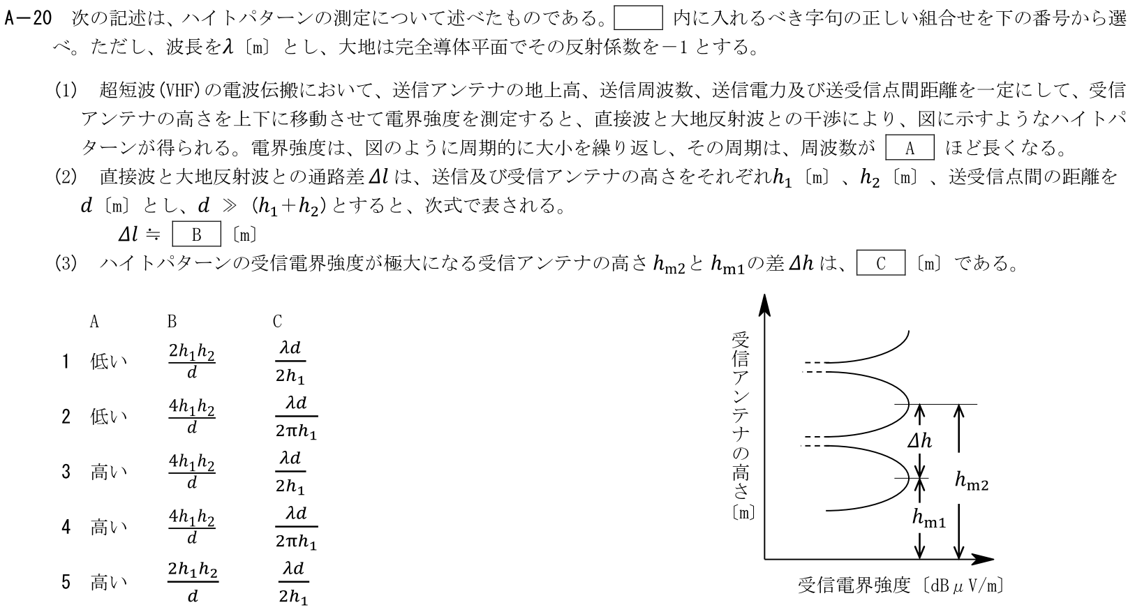 一陸技工学B令和6年01月期A20